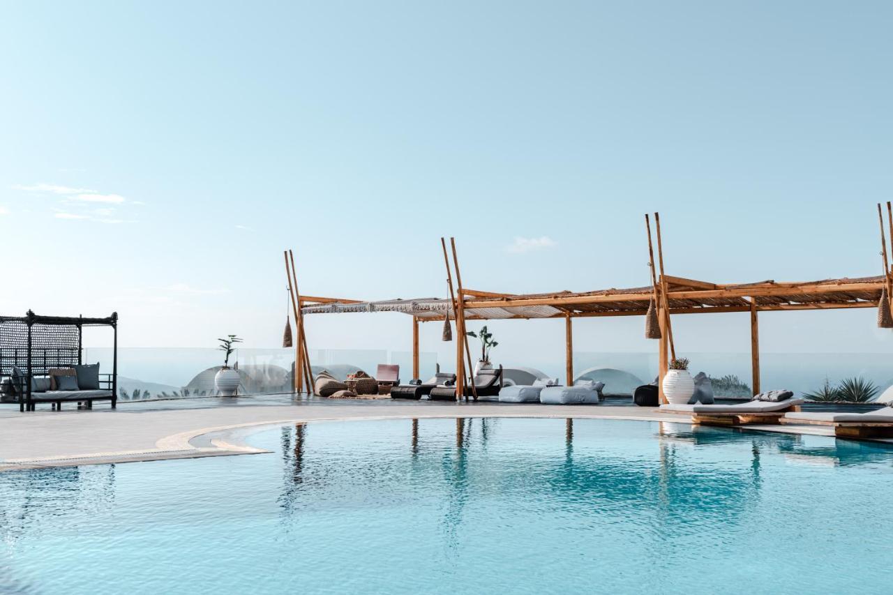 Orizontes Hotel Santorini Pyrgos Kallistis Bagian luar foto