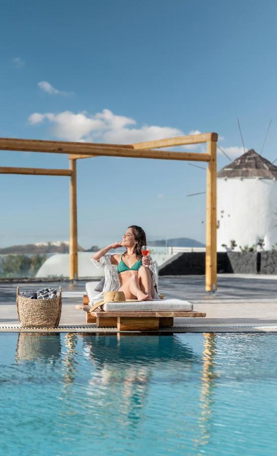 Orizontes Hotel Santorini Pyrgos Kallistis Bagian luar foto