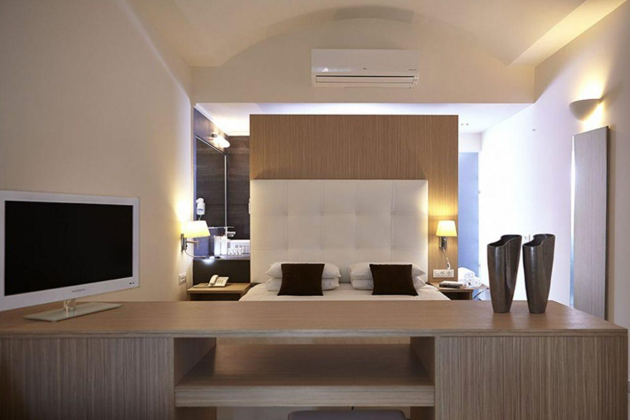 Orizontes Hotel Santorini Pyrgos Kallistis Bagian luar foto