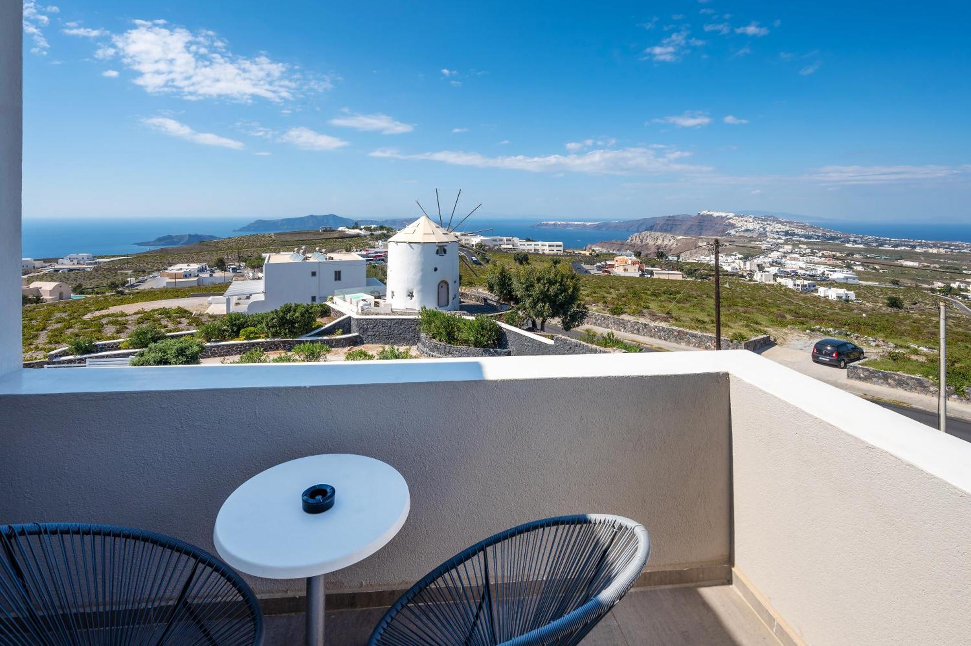 Orizontes Hotel Santorini Pyrgos Kallistis Bagian luar foto
